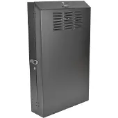 Eaton Corporation SmartRack 6U Low-Profile Vertical-Mount Server-Depth Wall-Mount Rack Enclosure Cabin