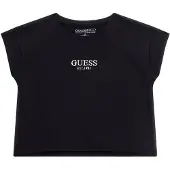GUESS T-Shirt J4BI34 J1314 Schwarz Boxy Fit 152