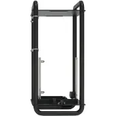 Streacom DA6 XL, offen, PC, Schwarz, ITX, Mini-ITX, Edelstahl, 10,5 cm