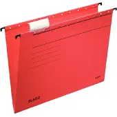 Leitz ALPHA Hängemappe, A4, seitlich offen, rot