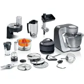 Bosch MUM59S81DE, 3,9 l, Schwarz, Edelstahl, 0,5 l, Mixen, Störung, Tätigkeit, 3 Disks