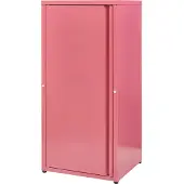 En.casa Metallschrank Burlöv Stahl Wassermelonenrot