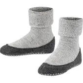 Falke Cosyshoe Teens Kinder Hausschuhe – Hellgrau – 31-32