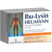HEUMANN PHARMA GmbH & Co. Generica KG Ibu-lysin Heumann 400 Mg Filmtabletten 50 St