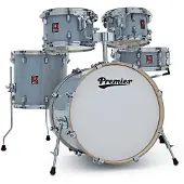 Premier Artist 5-teiliger 20"-Kesselsatz Steel Grey