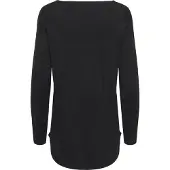 ONLY Longpullover "ONLMILA LACY L/S LONG PULLOVER KNT NOOS" mit weitem Rundhalsausschnitt