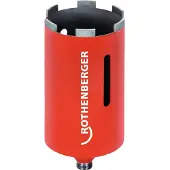 Rothenberger Diamantbohrkrone DX High Speed Dry M16 Ø 122 mm Länge 150 mm Segmentanzahl 7