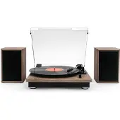 Victrola Montauk Plattenspielern-System Eiche