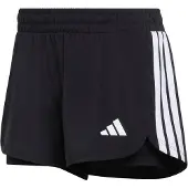 Adidas Sportshorts Pacer Workout Woven 2in1 KD9742 Schwarz Regular Fit