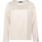 Betty Barclay Schlupfbluse mit U-Boot-Ausschnitt in beige | Gr.: 46