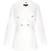Faina Women Blazer in white | Gr.: XL