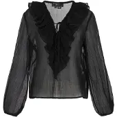 Faina Women Blouse in black | Gr.: XS