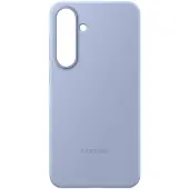Samsung Galaxy S25 Plus Backcover aus Silikon Hellblau