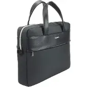 Mobilis Pure Briefcase Silver Zip