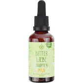 BitterLiebe Tropfen mild, Flüssigkeit, Tropfflasche, 50 ml, Erwachsener, Deutschland, Glycerin; -Apfelessig; Wasser; Extrakt aus getrockneten Pflanzen und Krautern...