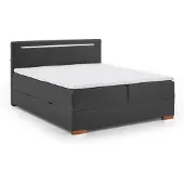 Meise Cooper I Boxspringbett Holzfuß/Stoff Faro