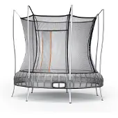 Vuly Thunder Trampolin mit Blattfedern, 300 cm Außendurchmesser, bis 150 kg