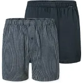 Schiesser Boxershort Herren 182427 Boxershorts Multipacks Assortiert 2 (2er Set)-XXL