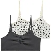 Buffalo Bustier Packung, 2 mit verstellbaren Trägern, unifarben oder bedruckt