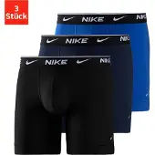 Nike Herren Boxer Shorts, 3er Pack - Boxers, Cotton Stretch, einfarbig
