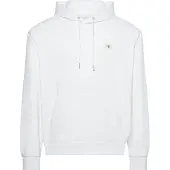 Calvin Klein Jeans Weißer Baumwoll-Herrenpullover