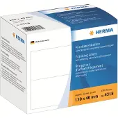 Herma Endkappe Für Frankier Etiketten 130x40 Mm 1000 Einheiten