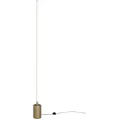 Maytoni Flow LED Stehleuchte, Stehlampe 25W dimmbar Messing