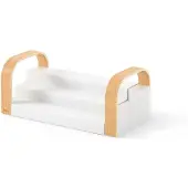 SmartaSaker 1019934-668, Schweberegal, Freistehend, Holz, Natürlich/Natur, Weiß, Küche, 160 mm
