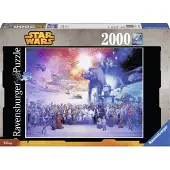 Ravensburger Puzzle Spiel Star Wars Universum 2000 Teile - ab 14 Jahren, 98x75 cm