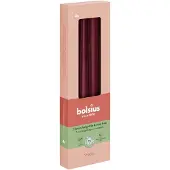 Bolsius Gotische Kerzen 245/24 Box 4 Metallic Red