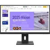 Lenovo ThinkVision E27Q-40 Monitor, 68,6 cm (27"), 2560 x 1440 Pixel, Quad HD, LCD, 6 ms, Schwarz