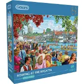 Gibsons Puzzle Rowing at the Regatta 1000 Teile für Erwachsene