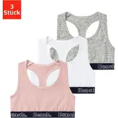 Bench . Bustier Packung, 3 Stk. in sportlicher Optik mit Ringerrücken