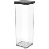 Rotho Vorratsdose mit Deckel Loft 2 L - Aufbewahrungsbox mit Silikondichtungsring - Frischhaltedose 10,0 x 10,0 x 28,5 cm - Vorratsbehälter Dose