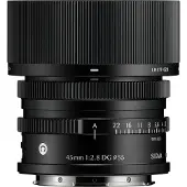 Sigma 45mm f2,8 DG (C) L-Mount schwarz