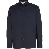 Tommy Hilfiger Core Flex Poplin Regular Fit Casual Shirt Marine Größe: S | Casual hemden Outlet | Herren