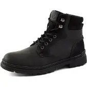 Camel active Stiefelette in Schwarz/Schwarz | Gr.: 43