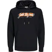 Jack & Jones Hoodie "Whitley" in Schwarz - M
