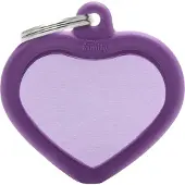 My Family MyFa tegn hush, hjerte purple, gummi purple