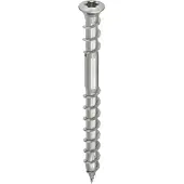 Heco TOPIX-plus Terrassenschraube Linsensenkkopf TX Unterkopfgewinde 5x80 mm Edelstahl A2 200 Stück
