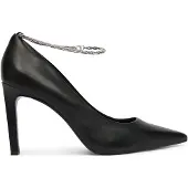 Calvin Klein High Heels Ess Stiletto Hdw Chain Lth 90 HW0HW02718 Schwarz 38