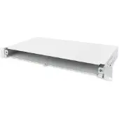 Digitus Glasfaser Spleißbox mit Schnellverschluss, ausziehbar, Drinnen, Stahl, 428 mm, 240 mm, 44 mm, 2,1 kg