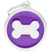 My Family MyFa tegn classic, cirkel med ben stor, purple