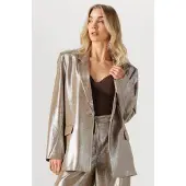 Ibana Damen Blazers Jessey Shimmery - Goud - Größe 40