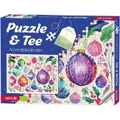 Roth Puzzle & Bio-Tee-Adventskalender Motiv Baumschmuck