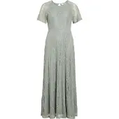 Vila Vifemma Kurzarm Maxikleid