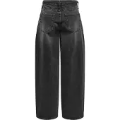 ONLY ONLGIANNA MW STRAIGHT DNM DOT980 NOOS Damen Jeans Schwarz : Größe - W27 L32 Größe: W27 L32