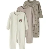Name it Nightsuit Langarm-pyjama 3 Einheiten