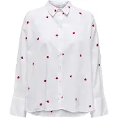 ONLY Hemdbluse "ONLNEW LINA GRACE LS EMB SHIRT NOOS WVN"