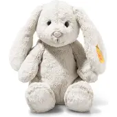 Steiff Kuscheltier Nachtlicht Soft Cuddly Friends Hase Hoppie Hellgrau (28 cm)